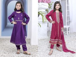 Stay Fashionable And Comfortable With Khaddar Pakistani Girls Suits